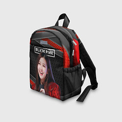 Детский рюкзак Rose Blackpink black red, цвет: 3D-принт — фото 2