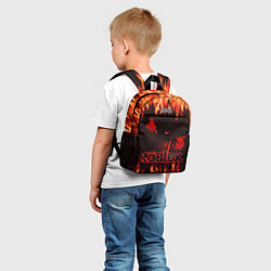 Детский рюкзак Fire Roblox, цвет: 3D-принт — фото 2