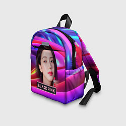 Детский рюкзак Джису яркий фон, цвет: 3D-принт — фото 2