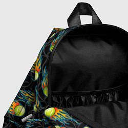 Детский рюкзак Мячики теннисные, цвет: 3D-принт — фото 2