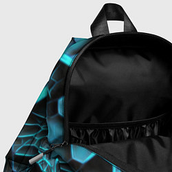 Детский рюкзак Броня из неоновых плит, цвет: 3D-принт — фото 2