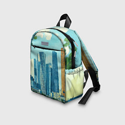 Детский рюкзак Москва-сити Ван Гог, цвет: 3D-принт — фото 2