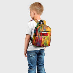 Детский рюкзак Brawl Stars Logo Color, цвет: 3D-принт — фото 2