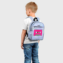 Детский рюкзак Магнитофонная кассета, цвет: 3D-принт — фото 2