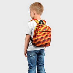 Детский рюкзак Объемные впадины, цвет: 3D-принт — фото 2