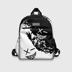 Детский рюкзак Smile - black and white, цвет: 3D-принт