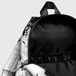 Детский рюкзак Smile - black and white, цвет: 3D-принт — фото 2