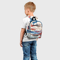 Детский рюкзак Пейзаж в Японском стиле, цвет: 3D-принт — фото 2