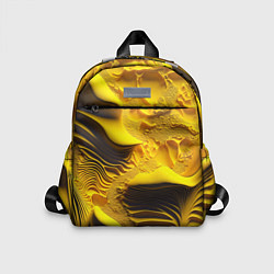 Детский рюкзак Желтая объемная текстура