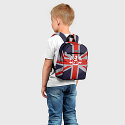 Детский рюкзак Asking Alexandria британский флаг, цвет: 3D-принт — фото 2