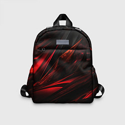 Детский рюкзак Black red background, цвет: 3D-принт