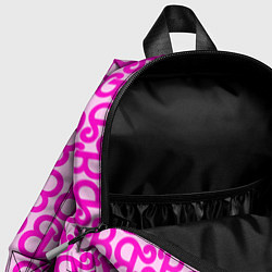 Детский рюкзак Логотип Барби - буква B, цвет: 3D-принт — фото 2