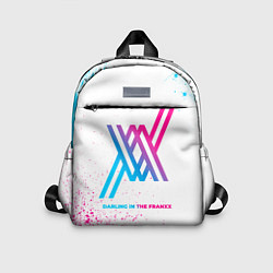 Детский рюкзак Darling in the FranXX neon gradient style, цвет: 3D-принт