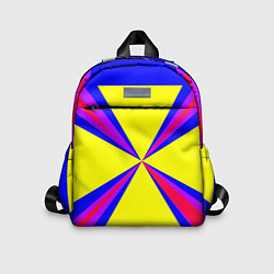 Детский рюкзак Абстракция геометрическая, цвет: 3D-принт