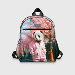 Детский рюкзак Милая панда в пуховике