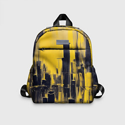 Детский рюкзак Большой нарисованный город, цвет: 3D-принт