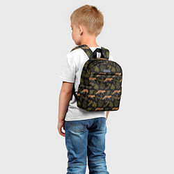Детский рюкзак Лиса и хвоя, цвет: 3D-принт — фото 2