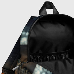 Детский рюкзак Волк рассвет, цвет: 3D-принт — фото 2