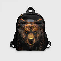Детский рюкзак Медведь иллюстрация, цвет: 3D-принт