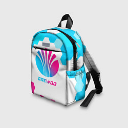 Детский рюкзак Daewoo neon gradient style, цвет: 3D-принт — фото 2