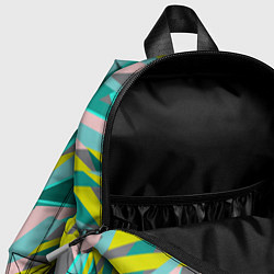 Детский рюкзак Геометрически узор, цвет: 3D-принт — фото 2