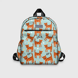 Детский рюкзак Очень злой бенгальский тигр, цвет: 3D-принт