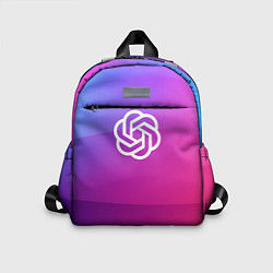 Детский рюкзак Chat GPT, цвет: 3D-принт