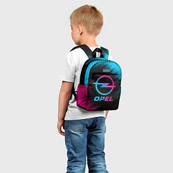 Детский рюкзак Opel - neon gradient, цвет: 3D-принт — фото 2