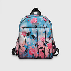 Детский рюкзак Цветочная аура, цвет: 3D-принт