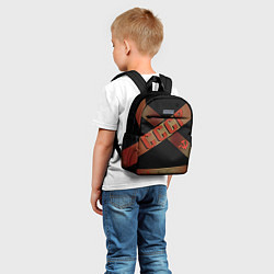 Детский рюкзак СССР полосы градиент, цвет: 3D-принт — фото 2