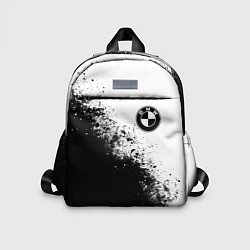 Детский рюкзак BMW - black and white, цвет: 3D-принт