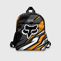 Детский рюкзак Fox motocross racing - orange, цвет: 3D-принт