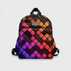 Детский рюкзак Цветной тетрис, цвет: 3D-принт