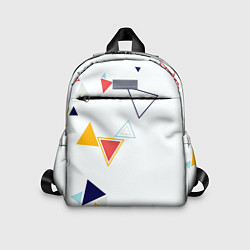 Детский рюкзак Геометрия фигур, цвет: 3D-принт