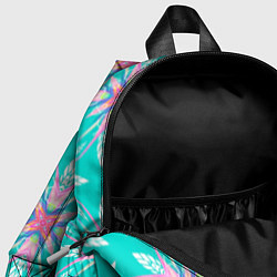 Детский рюкзак Геометрический цветочный узор, цвет: 3D-принт — фото 2