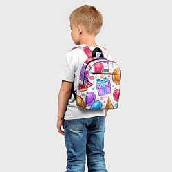 Детский рюкзак Вечеринка, цвет: 3D-принт — фото 2