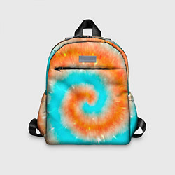 Детский рюкзак Тай-дай апельсин, цвет: 3D-принт