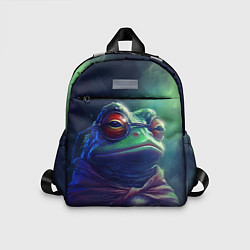 Детский рюкзак Пепе мем лягушка, цвет: 3D-принт