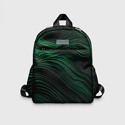 Детский рюкзак Dark green texture, цвет: 3D-принт