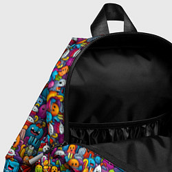 Детский рюкзак Маленькие монстрики, цвет: 3D-принт — фото 2