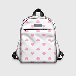 Детский рюкзак Просто сердечки, цвет: 3D-принт