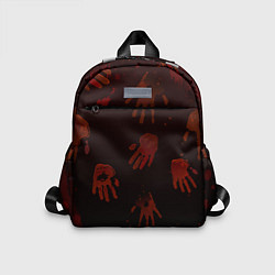 Детский рюкзак Кровавые ладони, цвет: 3D-принт