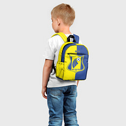 Детский рюкзак ФК Ростов - жёлто синие, цвет: 3D-принт — фото 2