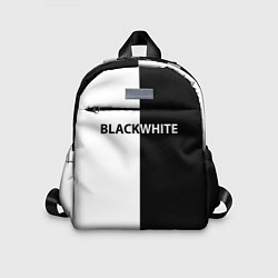 Детский рюкзак Black white, цвет: 3D-принт