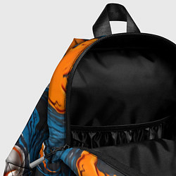 Детский рюкзак Мазки краски - CS GO, цвет: 3D-принт — фото 2