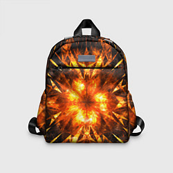 Детский рюкзак Fire abstract