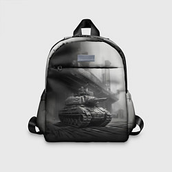 Детский рюкзак Мощный танк, цвет: 3D-принт