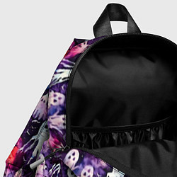 Детский рюкзак Хэллоуин Акварельные привидения, цвет: 3D-принт — фото 2