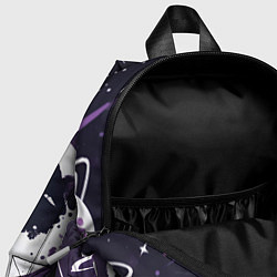 Детский рюкзак Фиолетовый космос - нейросеть, цвет: 3D-принт — фото 2