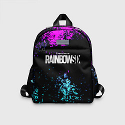 Детский рюкзак Rainbow six неоновые краски